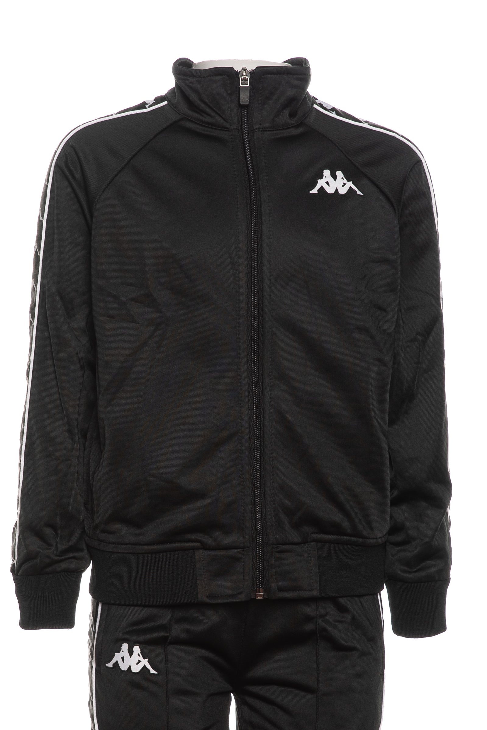 Giacca Tuta Kappa Da Bambino Nera Scuderi Store