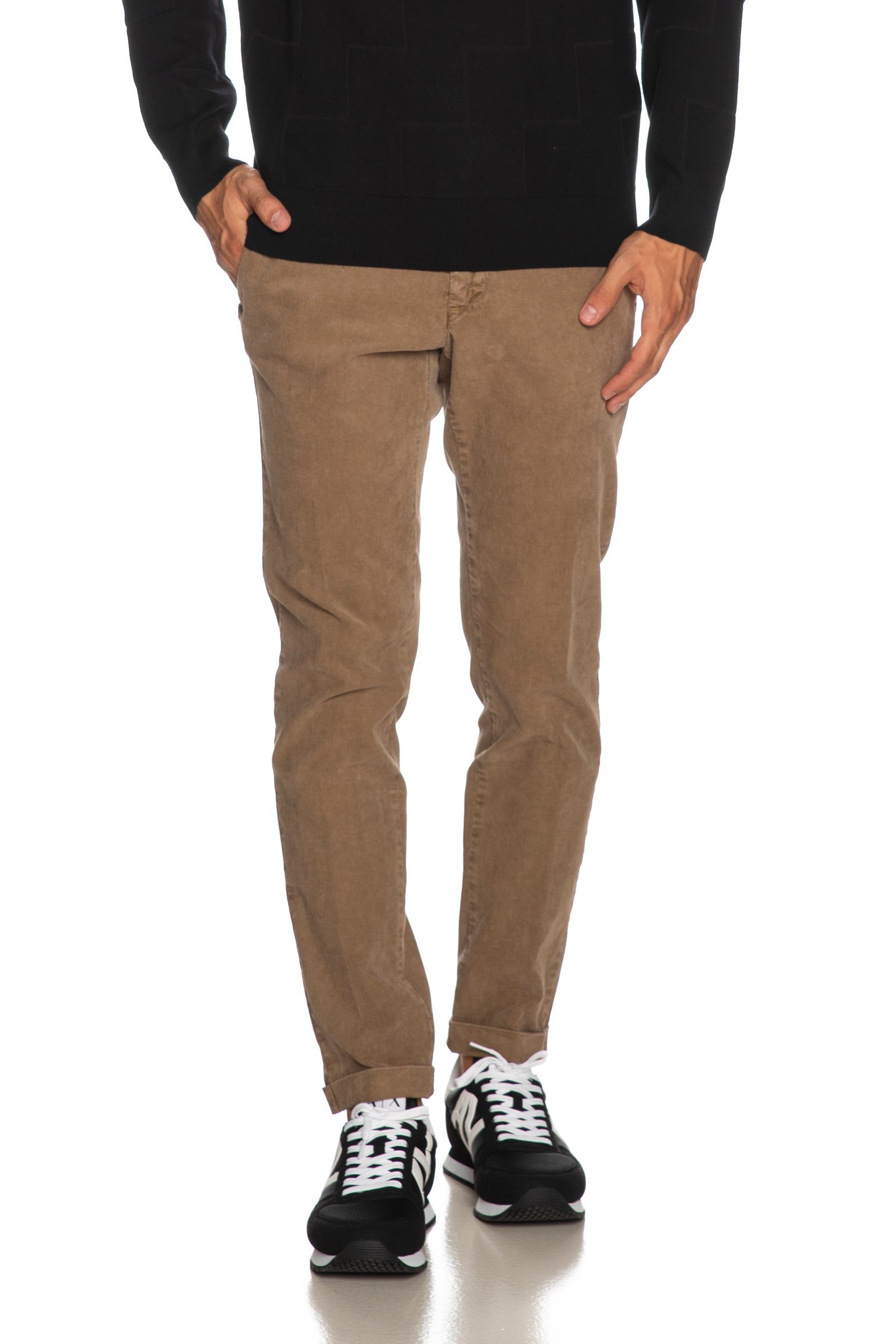 Pantalone Sasa Da Uomo Sabbia Scuderi Store - Main Image