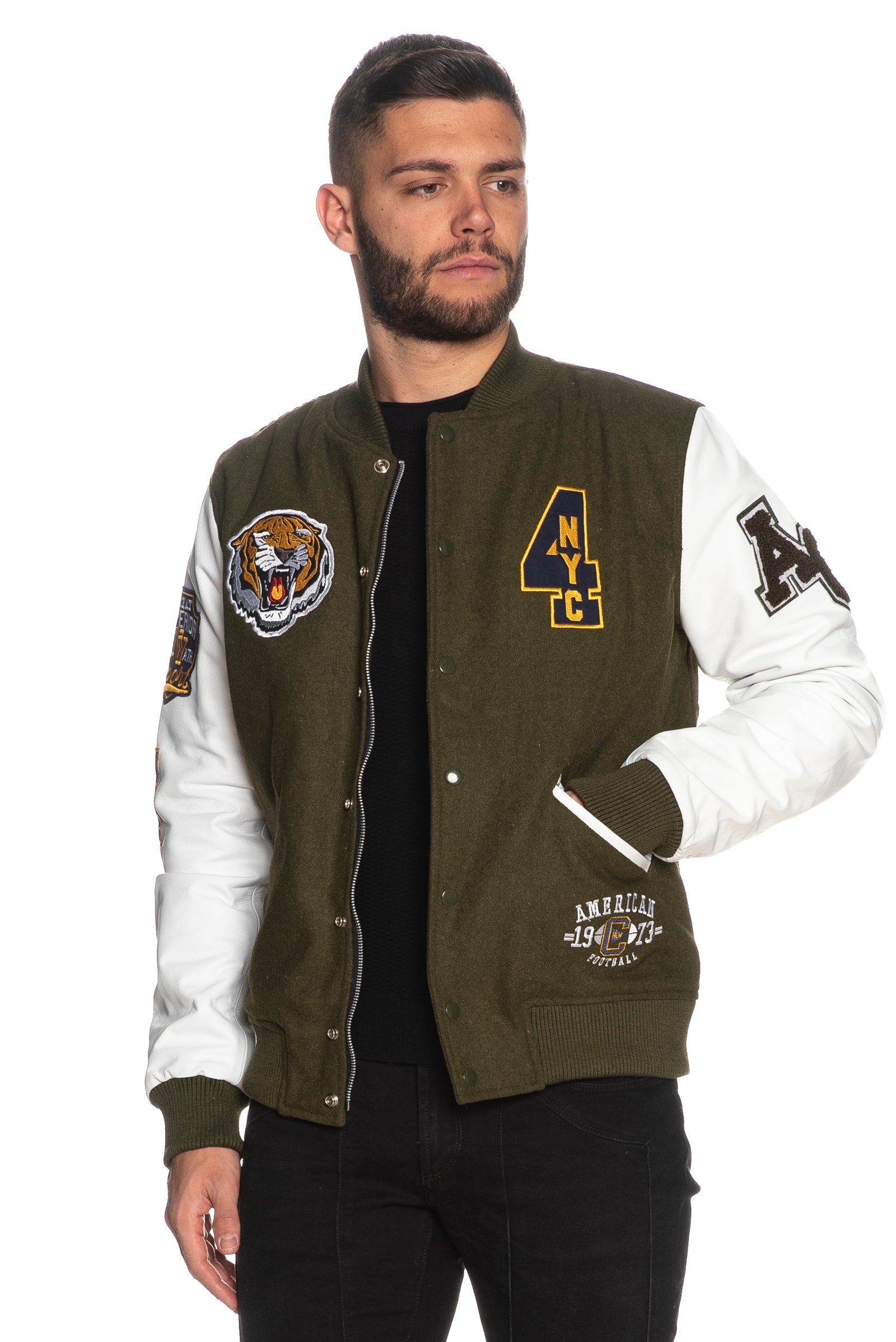 Urban Classics Giubbotti Americani College Varsity Jacket Felpe