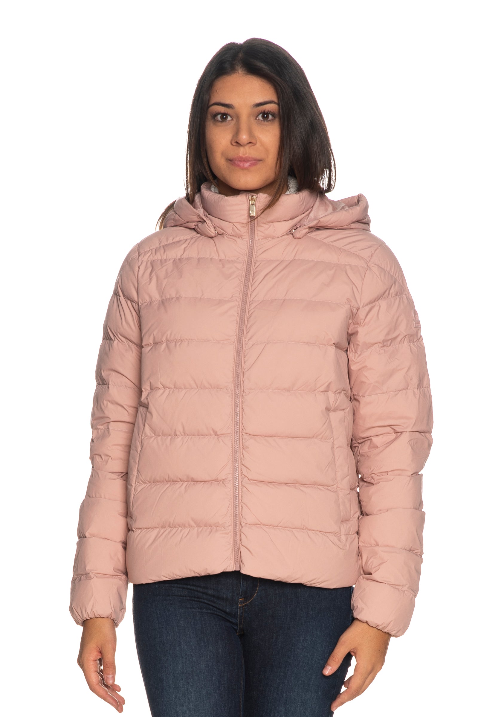 Piumino Ciesse Piumini Diva Light Down Hoody Da Donna Rosa Polvere