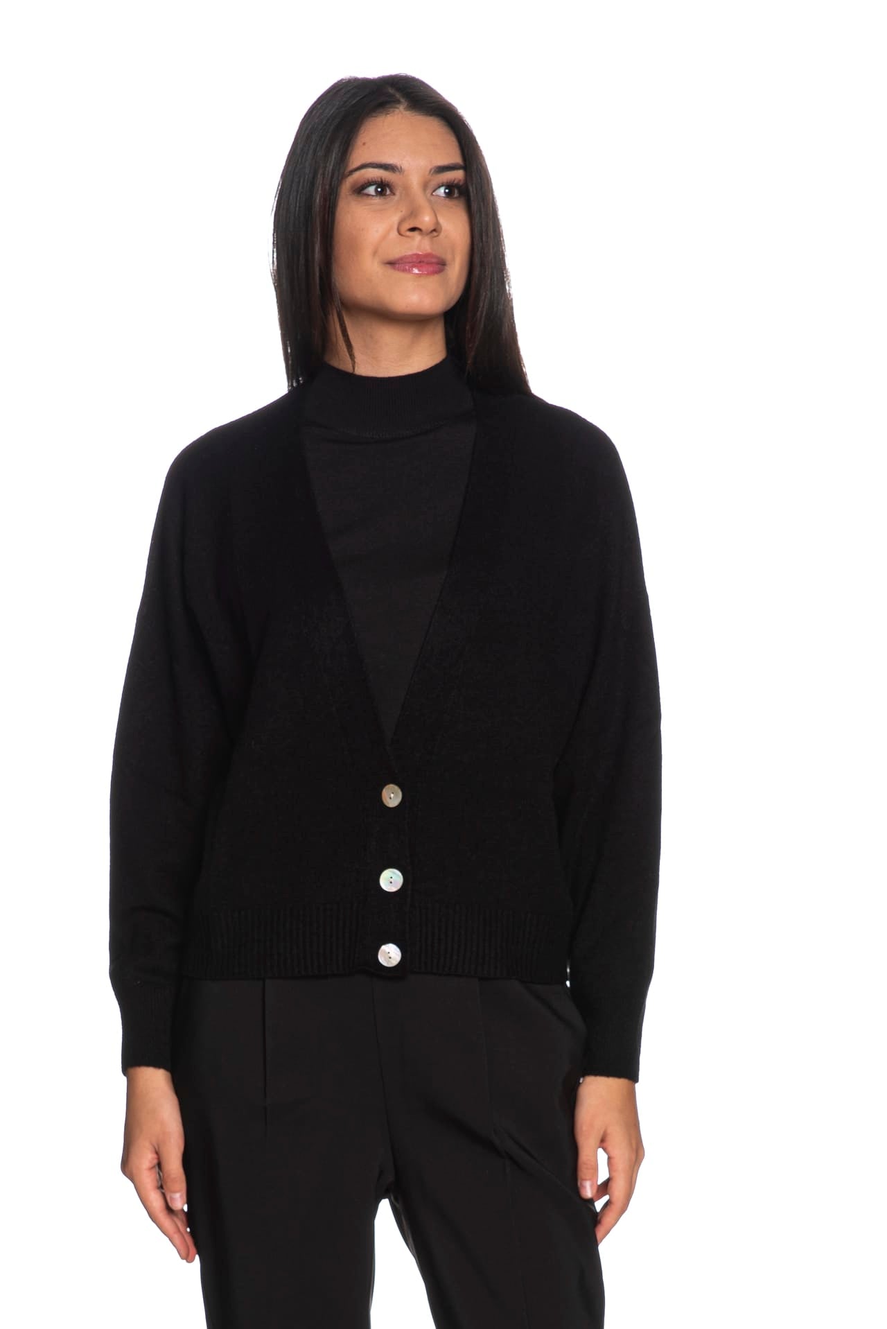Cardigan Carta Libera Ovs Short Da Donna Nero Scuderi Store