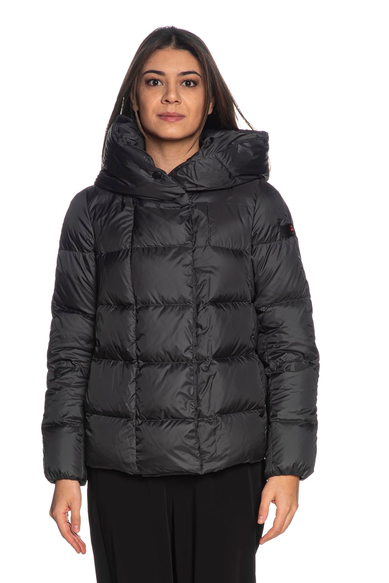 Peuterey Donna Piumino Corto Piumino Peuterey Grigio Giubbotto