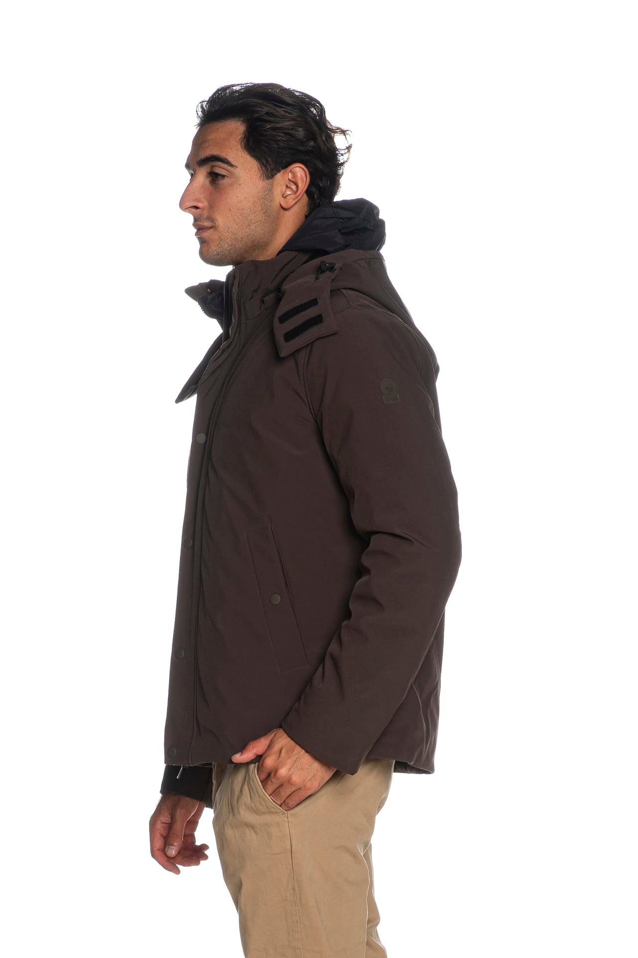 Giubbotto Ciesse Piumini Pender Hooded Jkt Da Uomo Testa Di Moro