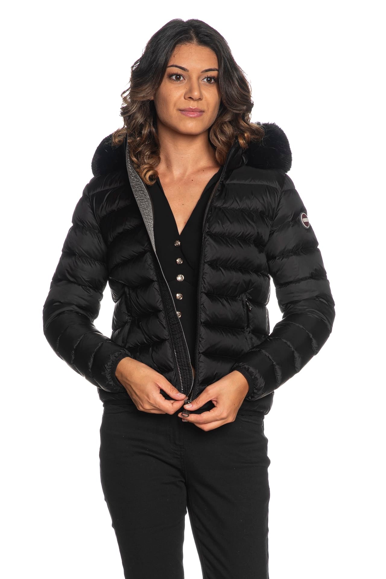 Piumino Corto Giubbini Colmar Femminili Piumino Donna Giubbotto