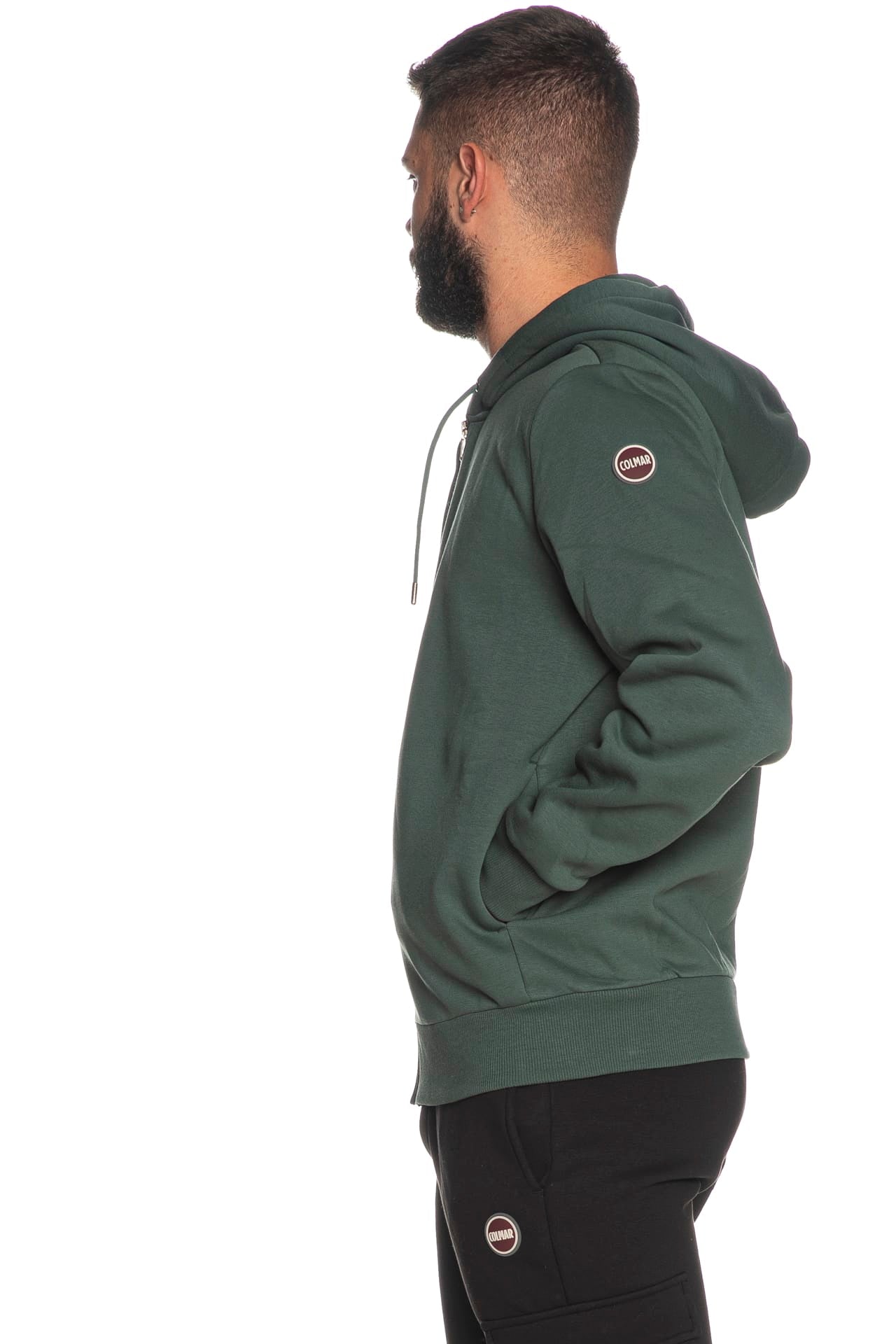 Sweatshirt Felpa Colmar Verde Felpa Colmar Originals Modish Hoodie