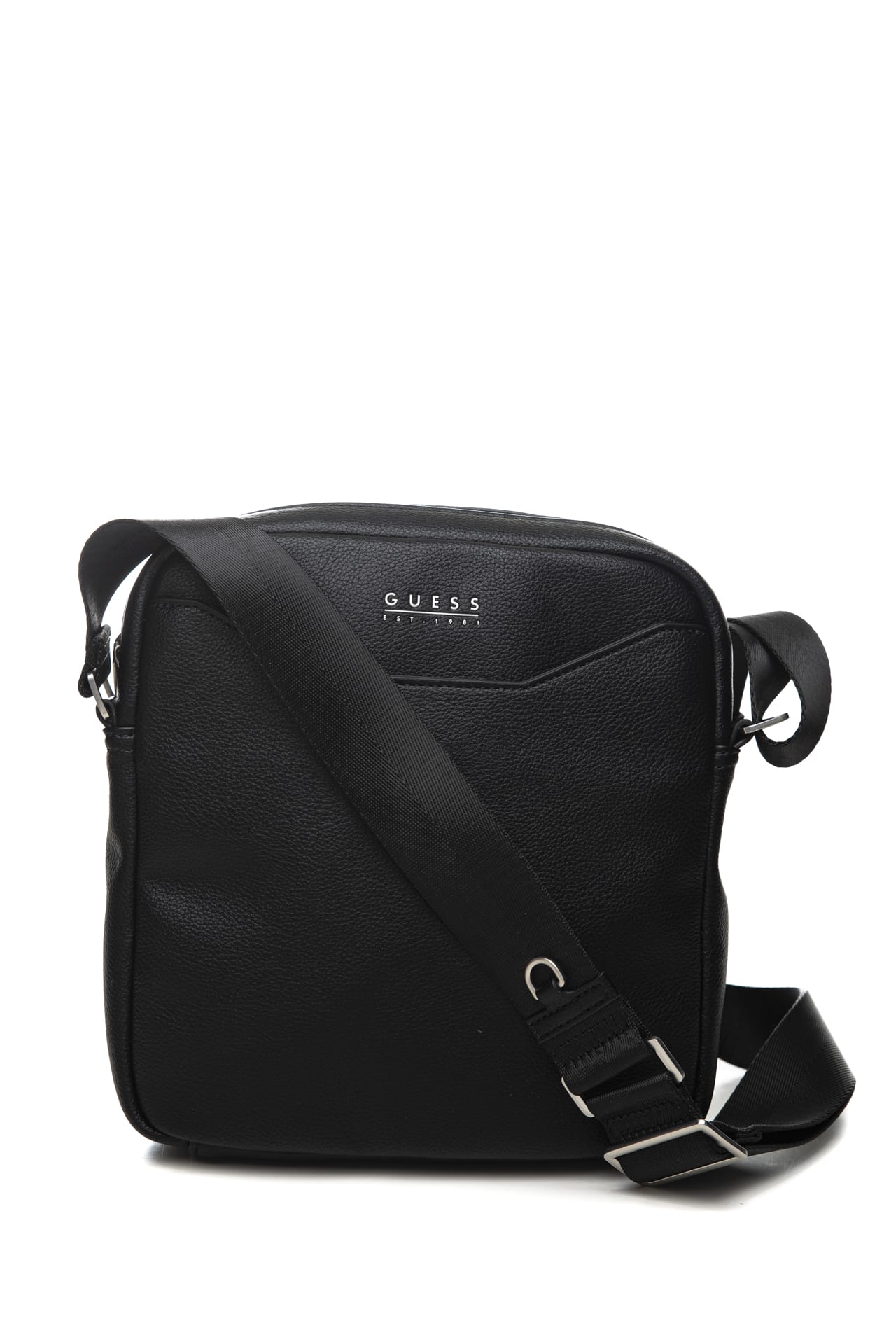Borsello Guess Mestre Top Cb Da Uomo Nero In Poliuretano Scuderi Store