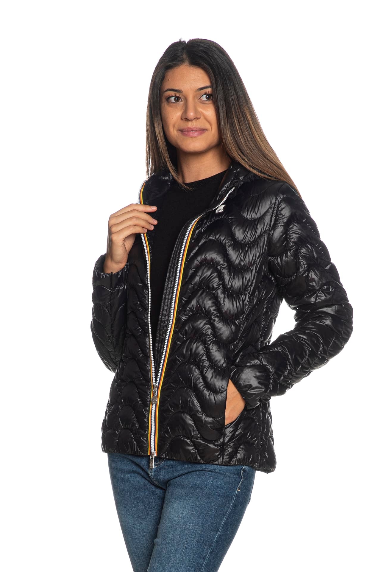 Piumino Reversibile Giubbotto K Way Bambina Invernale K Way