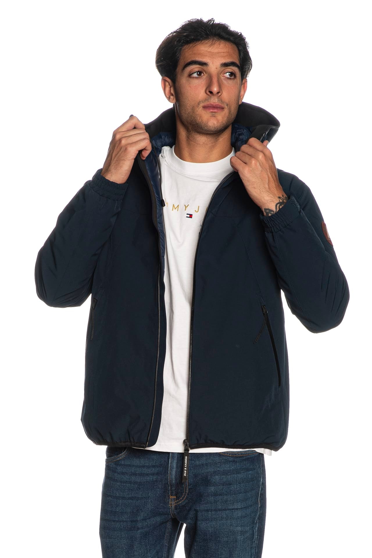 Giubbotto Murphy Nye Guard/3 Jacket Da Uomo Blu Navy Scuderi Store