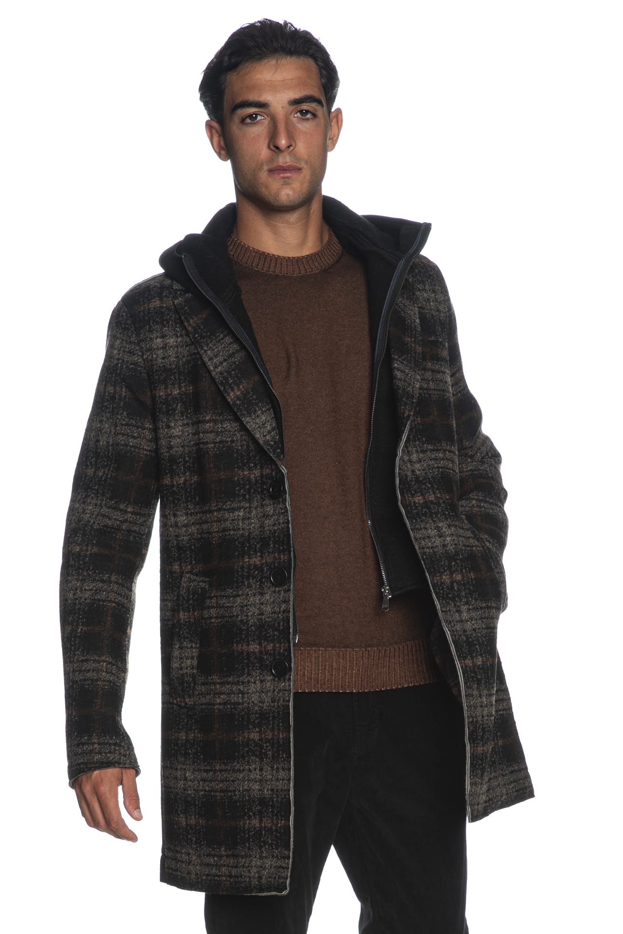 Cappotto Corto Cappotto Uomo Collo Cappotto Corto Yes Zee Cut Coat