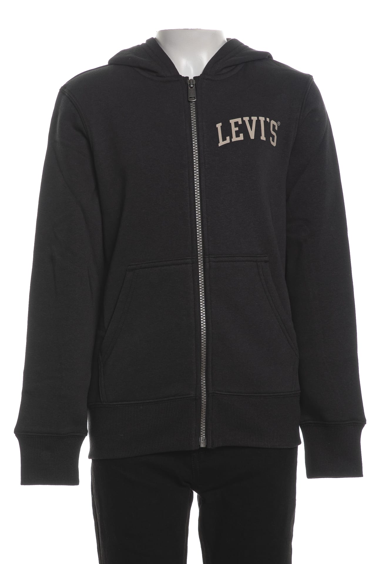 Felpa Nera Felpa Levis Bambino 12 Anni Levis EG966 Felpa Leggera