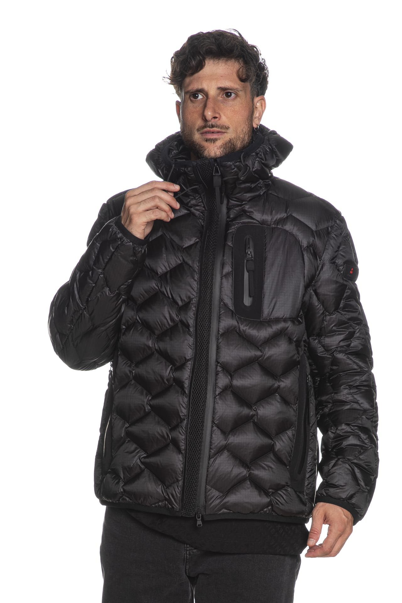 Piumino Peuterey Wei Wei Kj Bmat Da Uomo Nero Scuderi Store