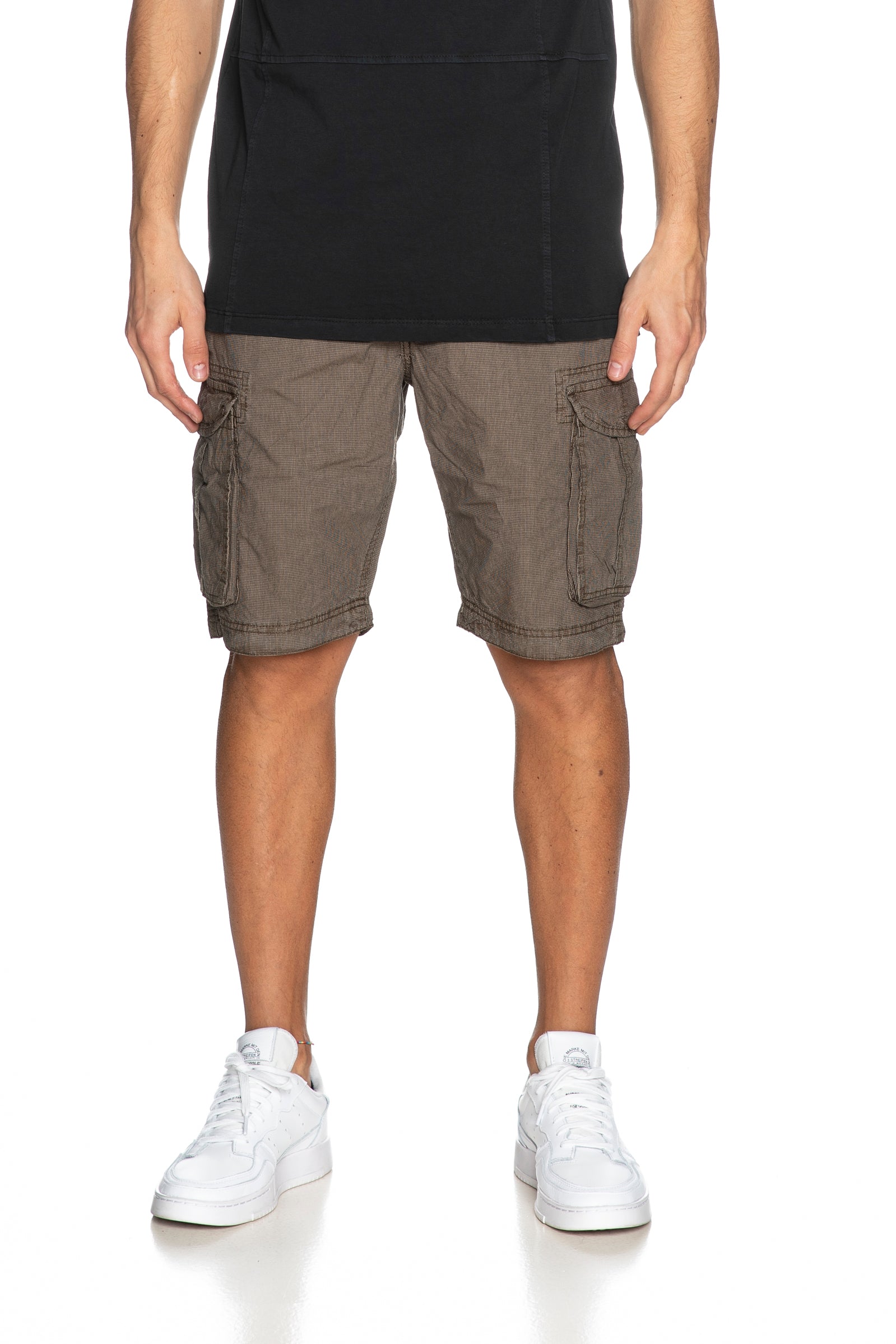 Pantaloni Cargo Uomo Petrol Jeans - Tessuto Elasticizzato 98% Cotone, 2% Elastan, Taglia W30L32