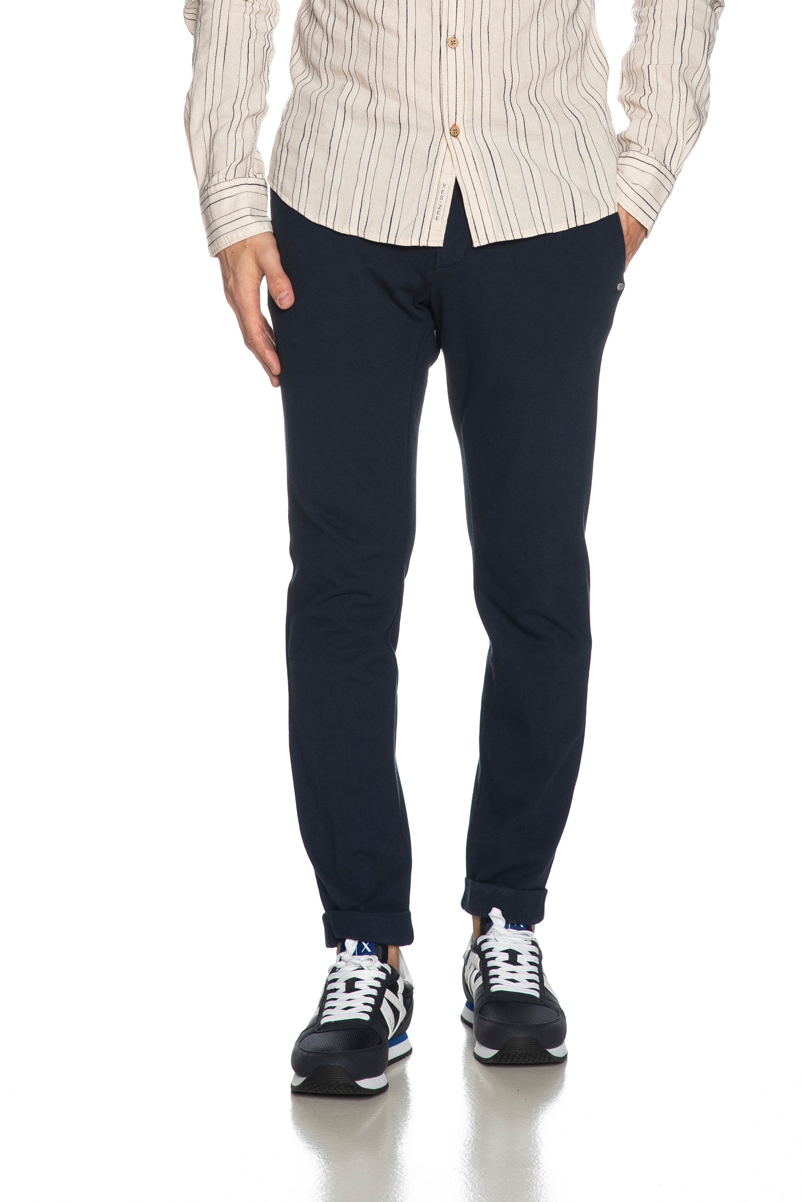 Pantalone Sasa Da Uomo Blu Navy Scuderi Store - Main Image