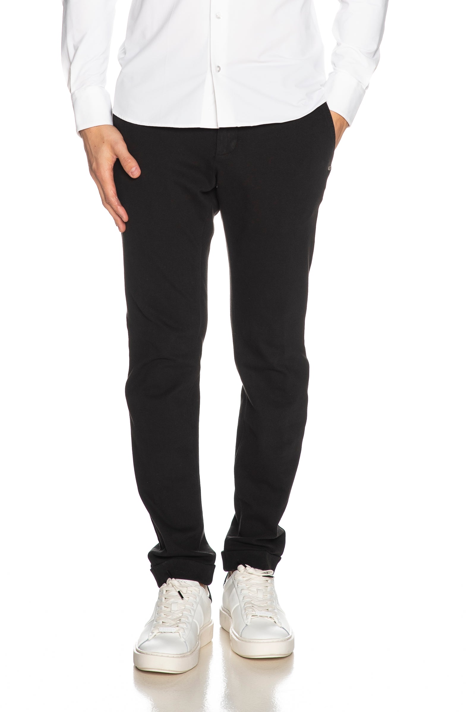 Pantalone Sasa Da Uomo Nero Scuderi Store - Main Image