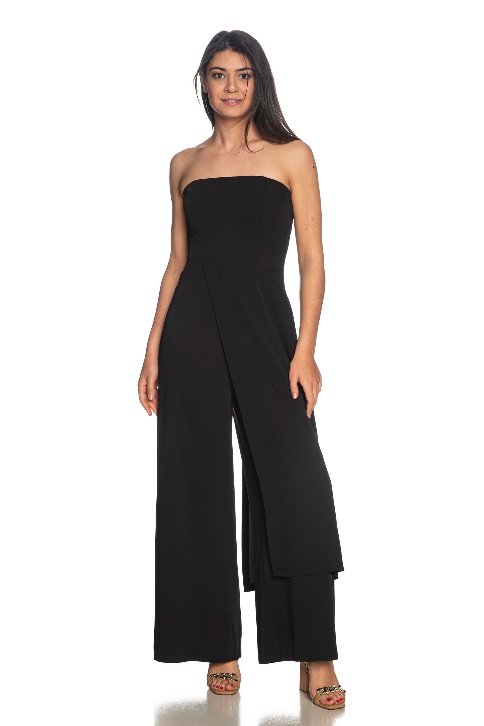 Jumpsuit Tuta Nera Donna Sportiva Tuta Nera Tute Vicolo Scontate