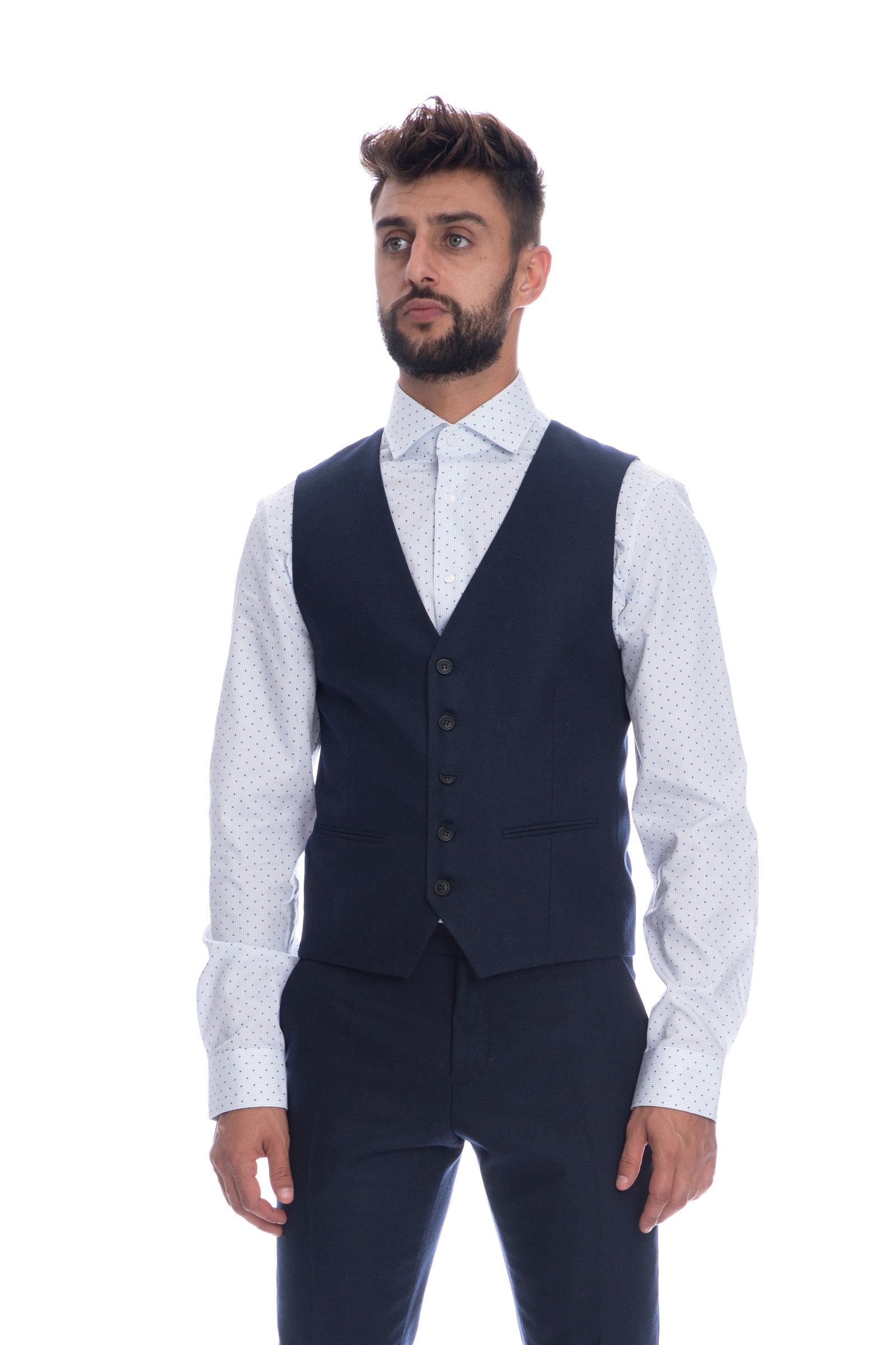 Gilet Uomo Selected Blu