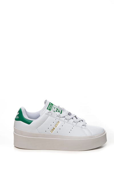 Scarpa Adidas Originals Stan Smith Bonega W Da Donna Bianca Verde In Poliuretano Scuderi Store