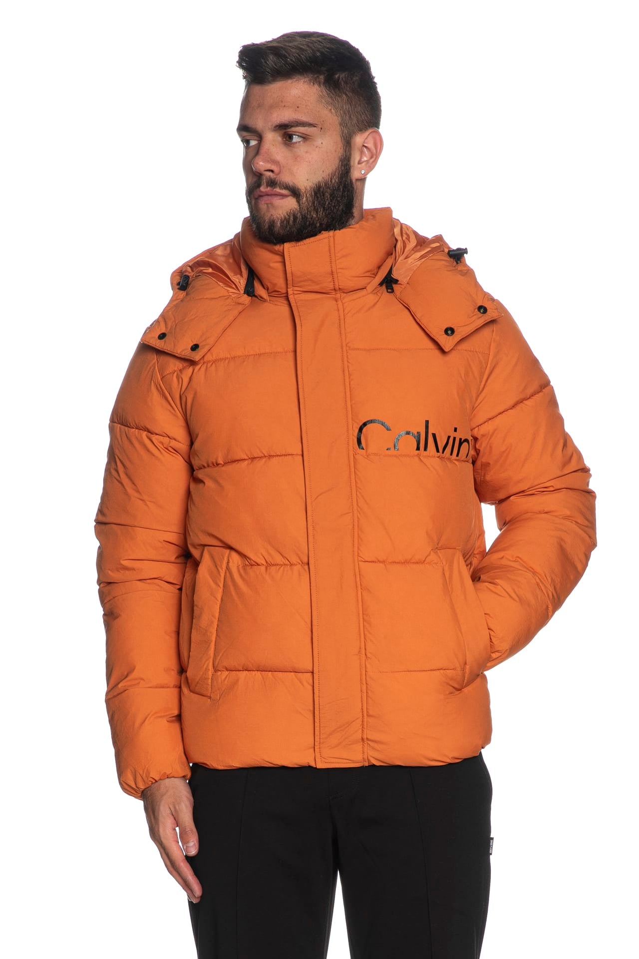 Piumino Calvin Klein Essential Non Down Jkt Da Uomo Zucca