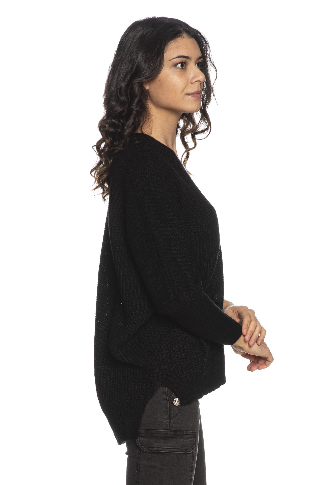 2026 Cardigan da donna a maniche lunghe con bottoni, tinta unita, cardigan premaman, pullover in lana, vestibilità comoda, maglione invernale per fine settimana morbido elasticizzato traspirante 2026 Cardigan da donna a maniche lunghe con bottoni, tinta unita, cardigan premaman, pullover in lana, vestibilità comoda, maglione invernale per fine settimana morbido elasticizzato traspirante