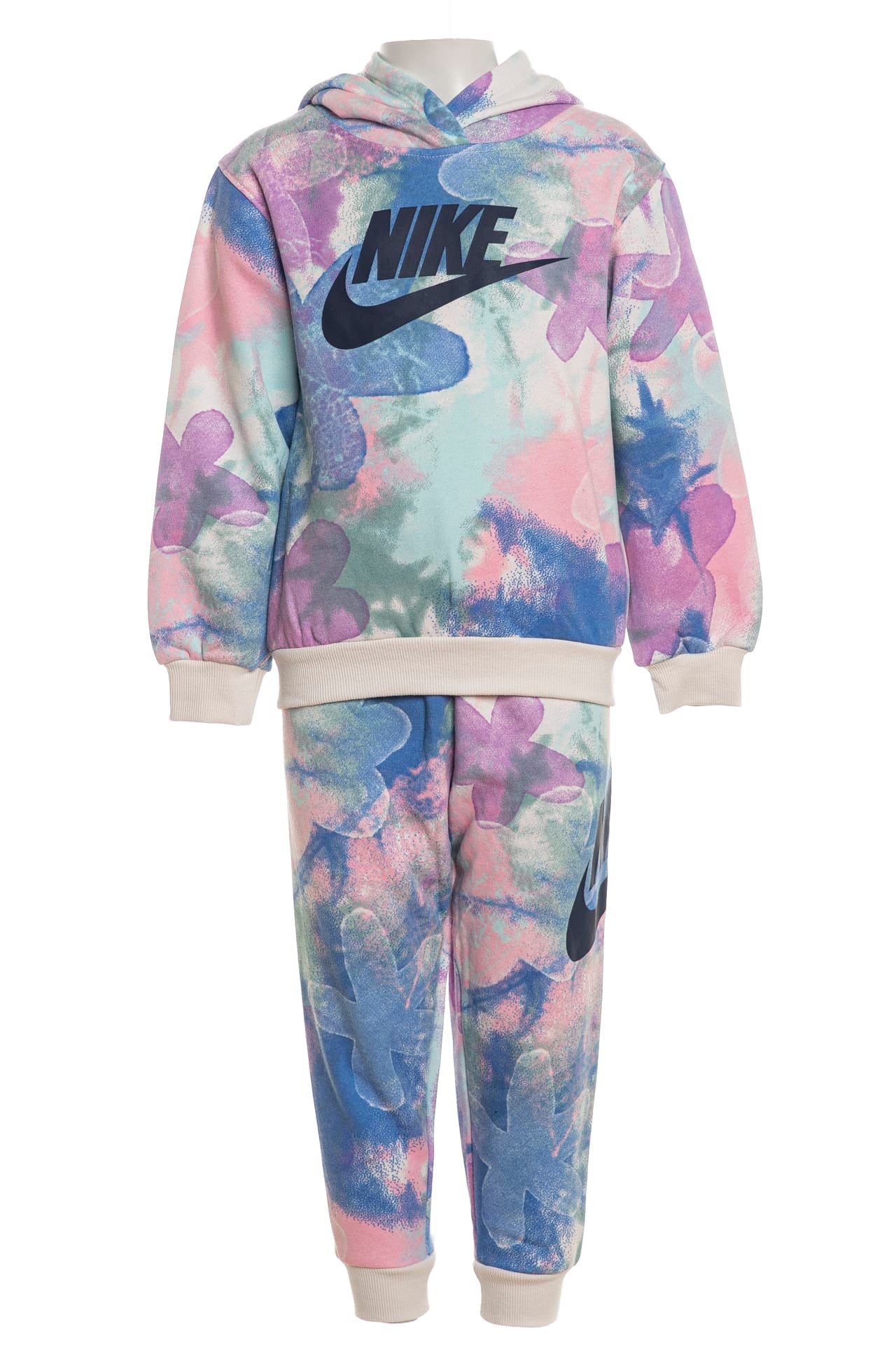 Tuta Nike Sci Dye Fleece Baby Da Bambina Floreale Tie Dye