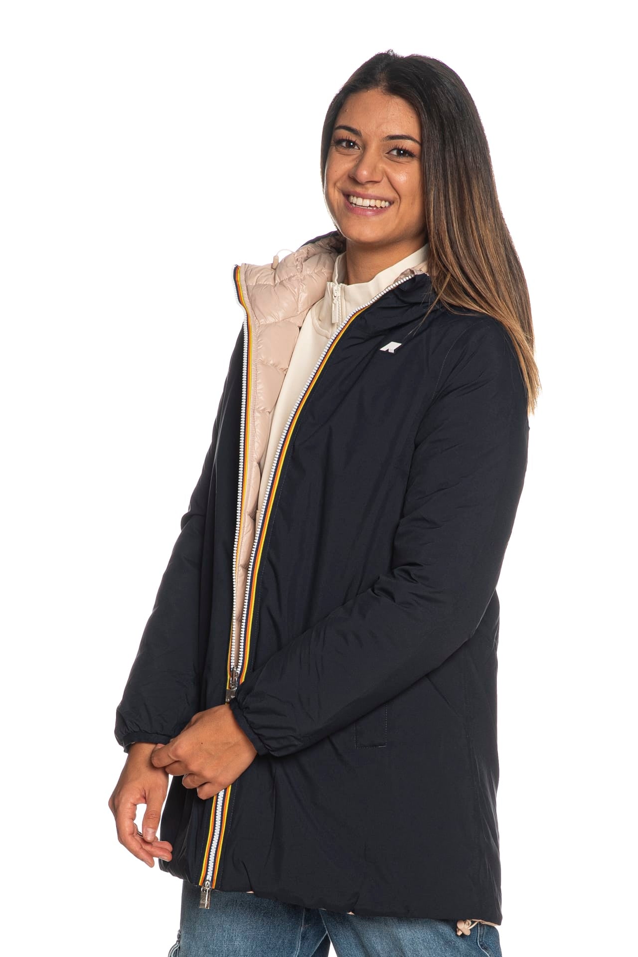 Warm Double Giubbotto Invernale K Way Donna Warm Double