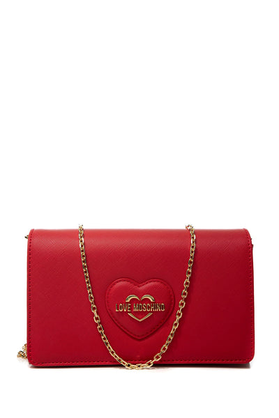 Love Moschino Pochette Rossa Borsa Love Moschino Saff Pu Grs Da - Main Image