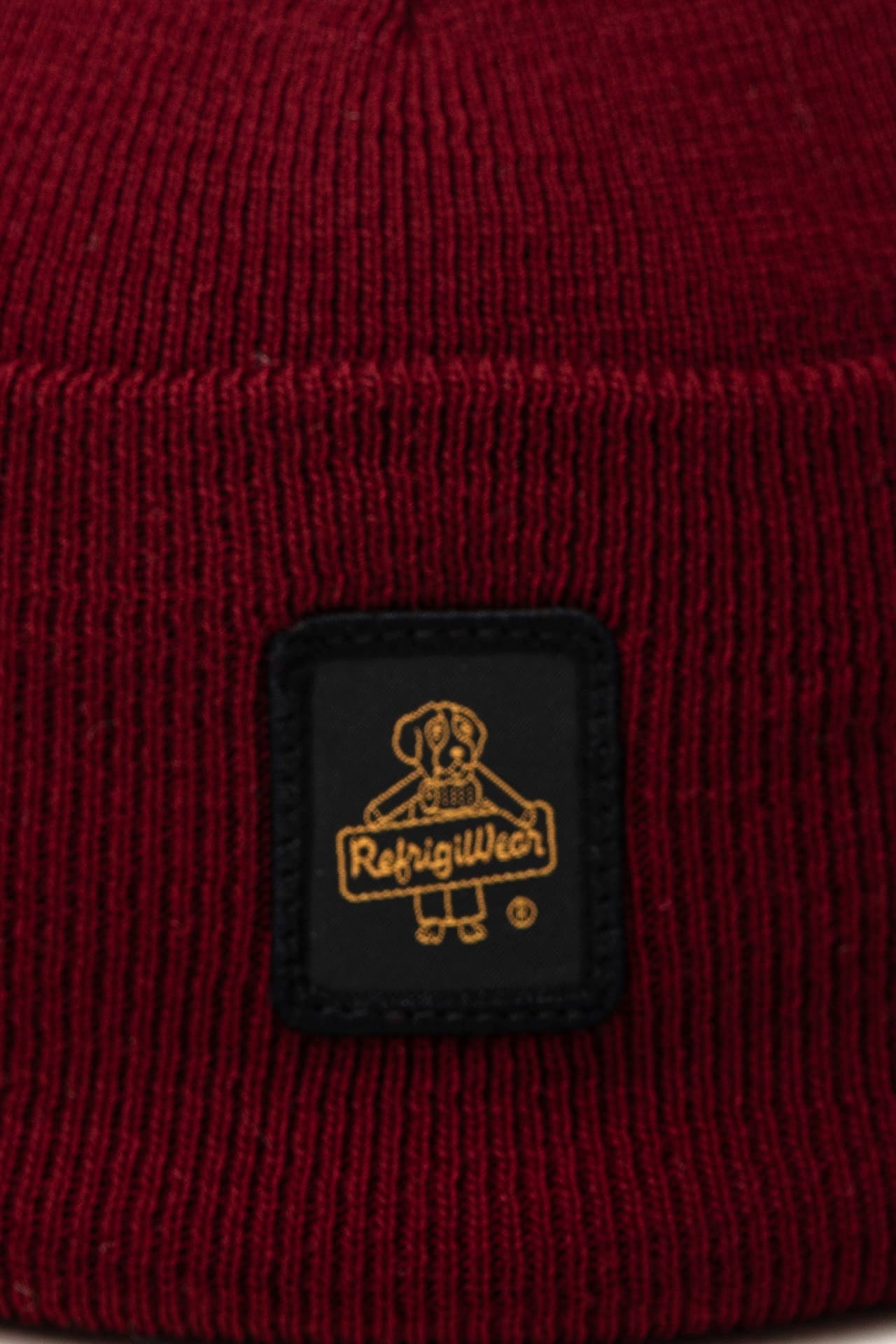 Cappello Zuccotto Refrigiwear Clark Unit Unisex Bordeaux In Filato