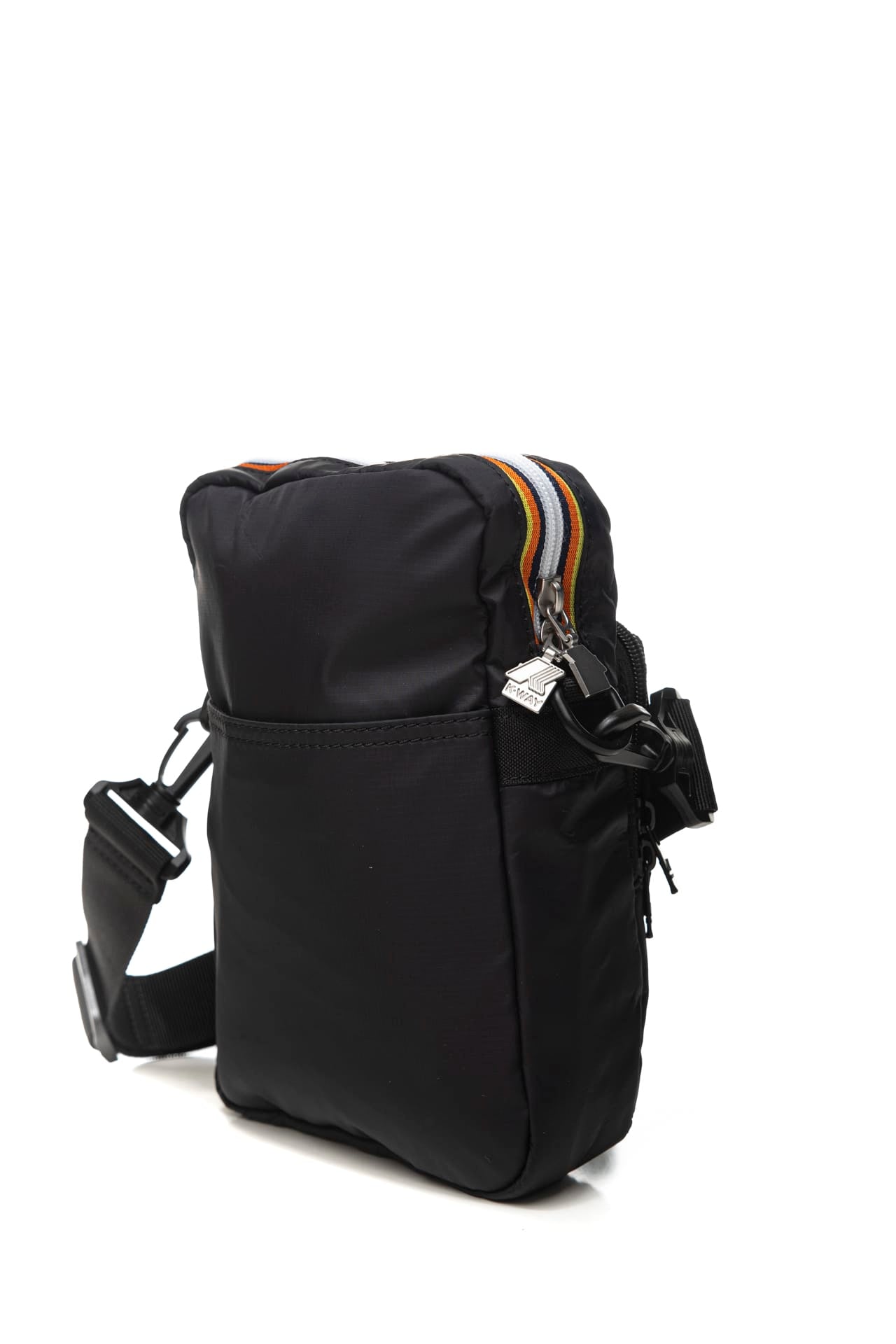 Borsello K-Way Erloy Da Uomo Nero In Nylon Scuderi Store