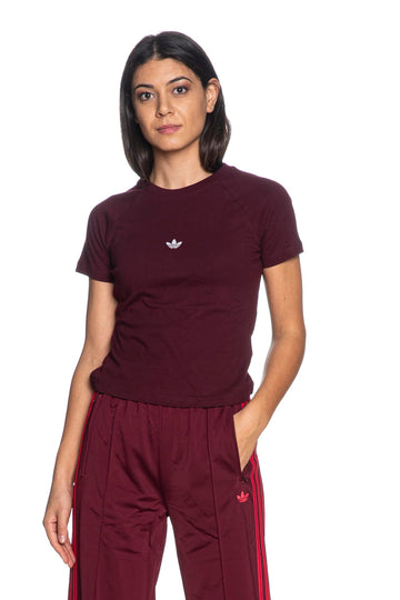 T-shirt Adidas donna rossa