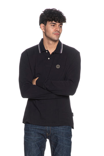 Polo Armani Exchange uomo blu