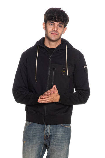 Felpa Blauer uomo nera