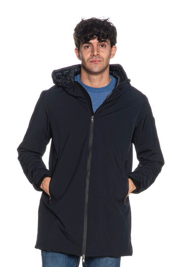 Parka Canadian uomo Carignan Long blu