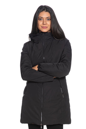 Piumino lungo Ciesse Piumini donna nero