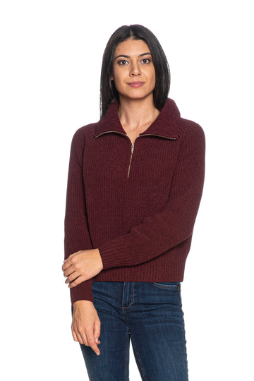 Maglia Gianni Lupo donna rosso bordeaux