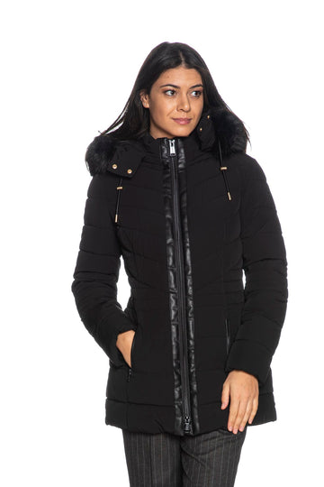 Piumino Guess donna Jolanda stretch nero