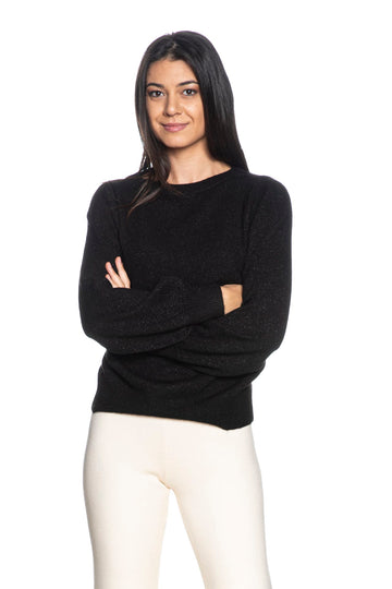 Maglia JDY donna Rue Glitter nero