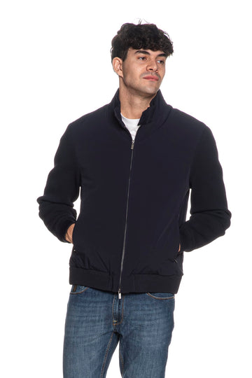 Giubbotto bomber Jeordie's uomo blu
