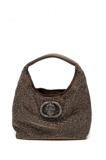 Borsa Kurt Geiger donna Chelsea Sloutch Hobo marrone