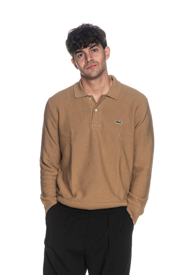 Polo Lacoste uomo marrone