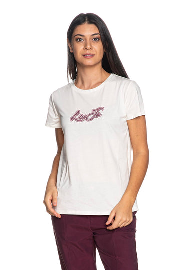 T-shirt Liu Jo Sport donna bianco