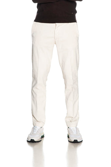 Pantaloni Moro uomo Ancona bianco