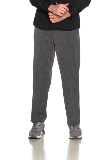 Pantaloni Moro uomo Ravenna Laccio grigio