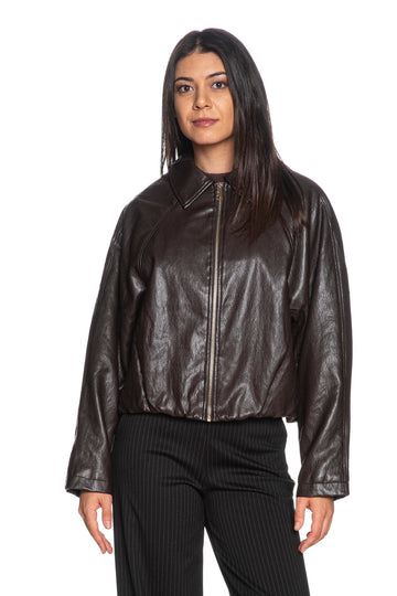 Bomber Only donna Masja marrone