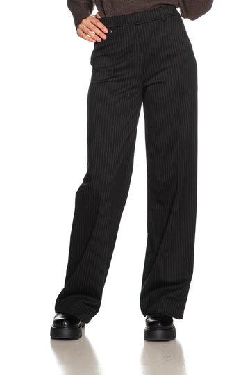 Pantaloni Ragno donna Palazzo Pockets nero