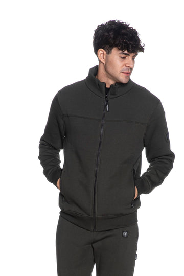 Felpa Three Stroke uomo Venator Tracktop verde