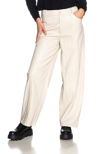 Pantaloni Yes Zee donna bianco