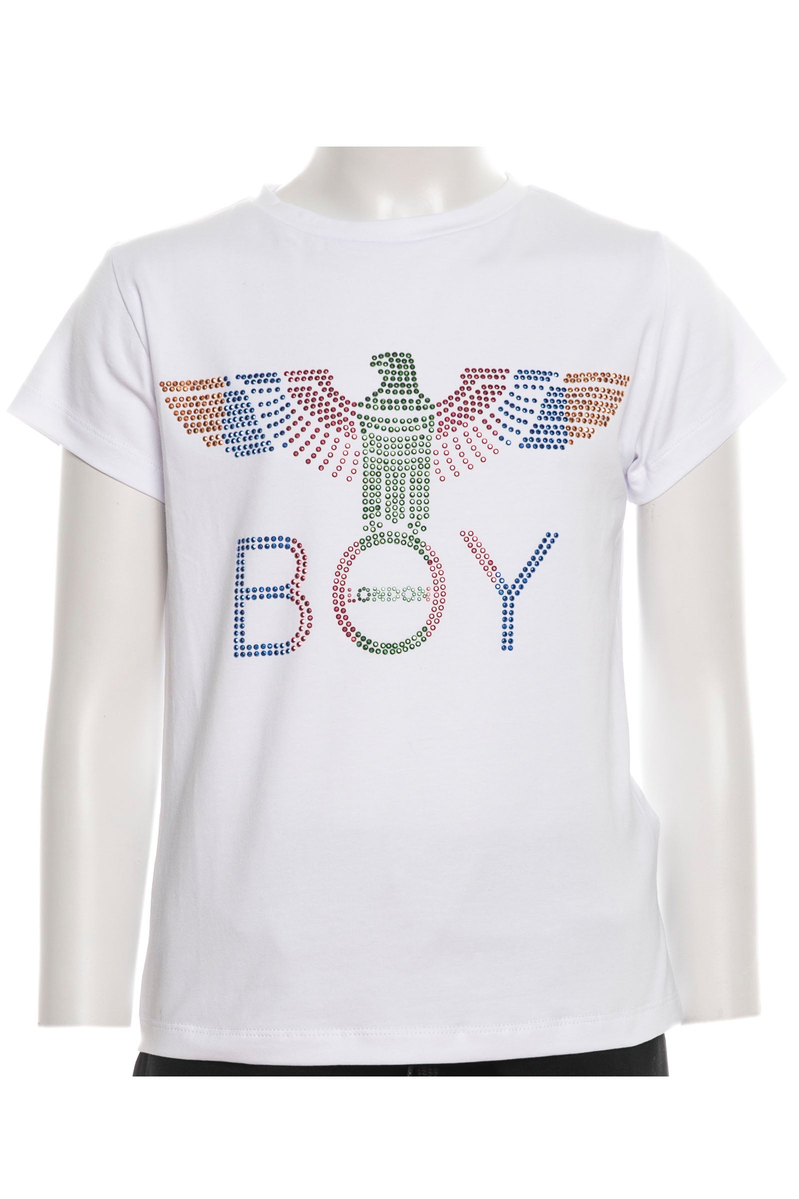 T Shirt Boy London Da Bambina Bianca Scuderi Store
