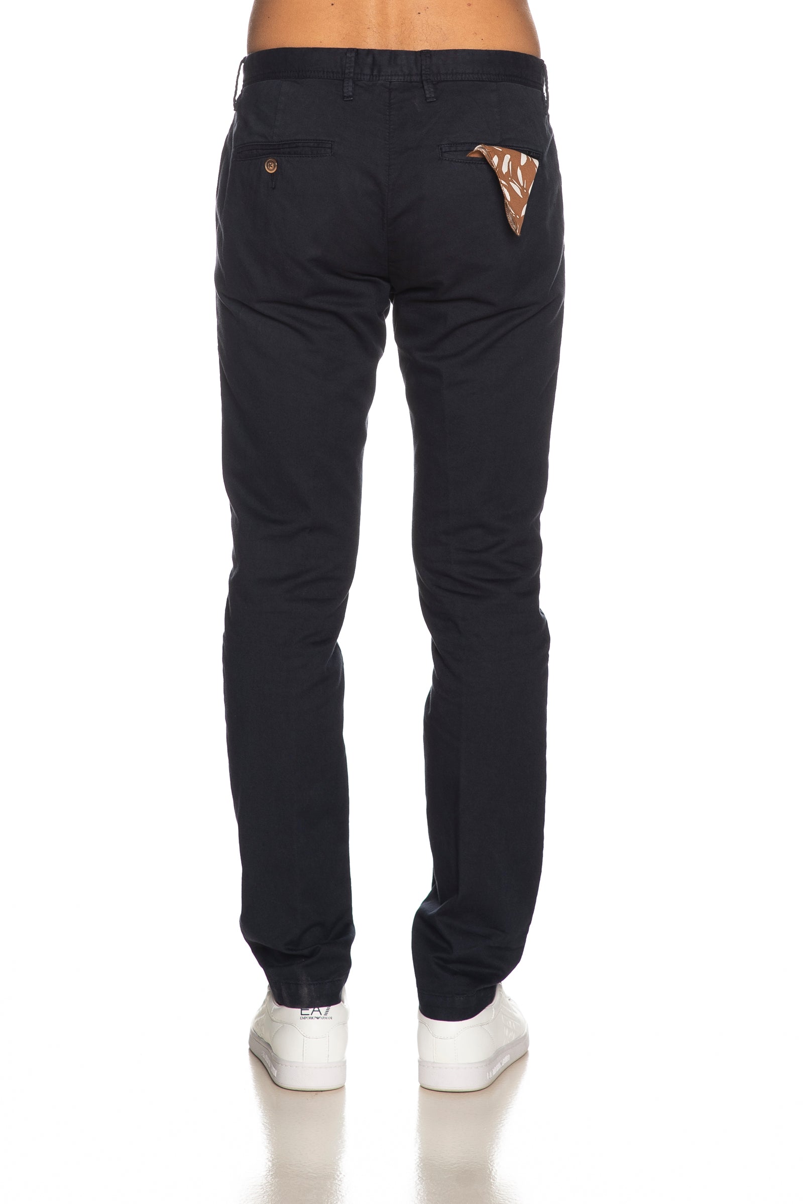 Pantalone Dan Da Uomo Blu Marina Scuderi Store
