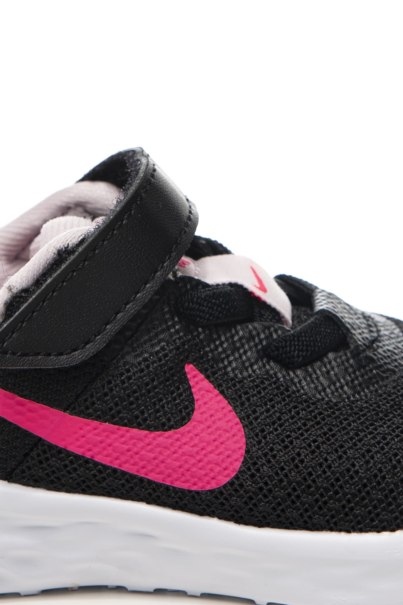Scarpa Nike Revolution Nn Tdv Da Bambina Nera Fuxia In Tessuto A
