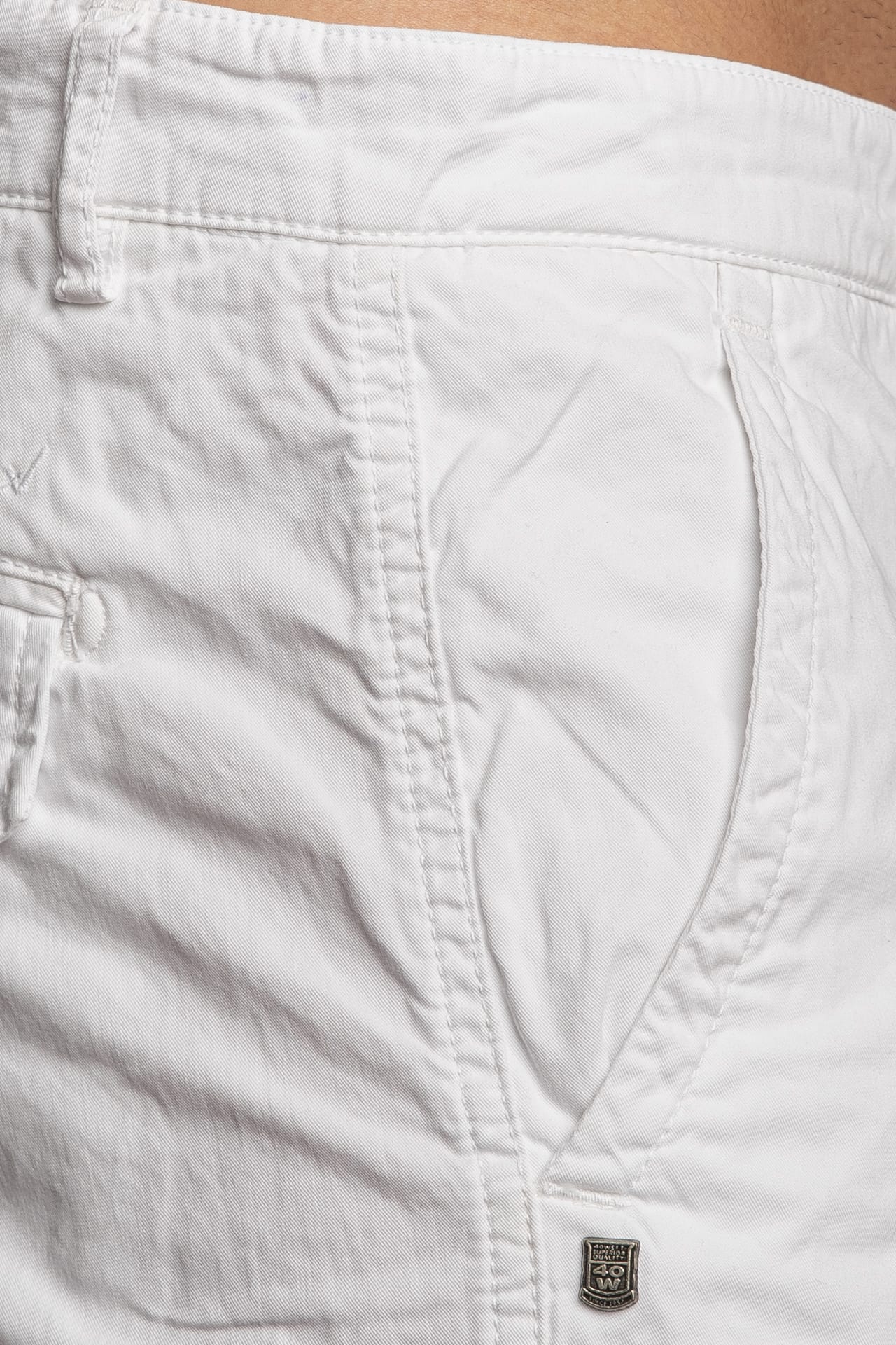 Bermuda Uomo SERGENTBE 2132 In Gabardine Leggera - Vestibilità Regular, 100% Cotone, Brand Italiano 40WEFT